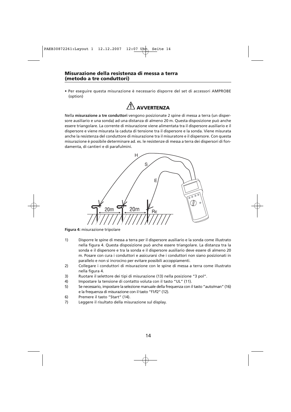 Amprobe Telaris-Earth-Test Earth-Resistance-Tester User Manual | Page 112 / 124