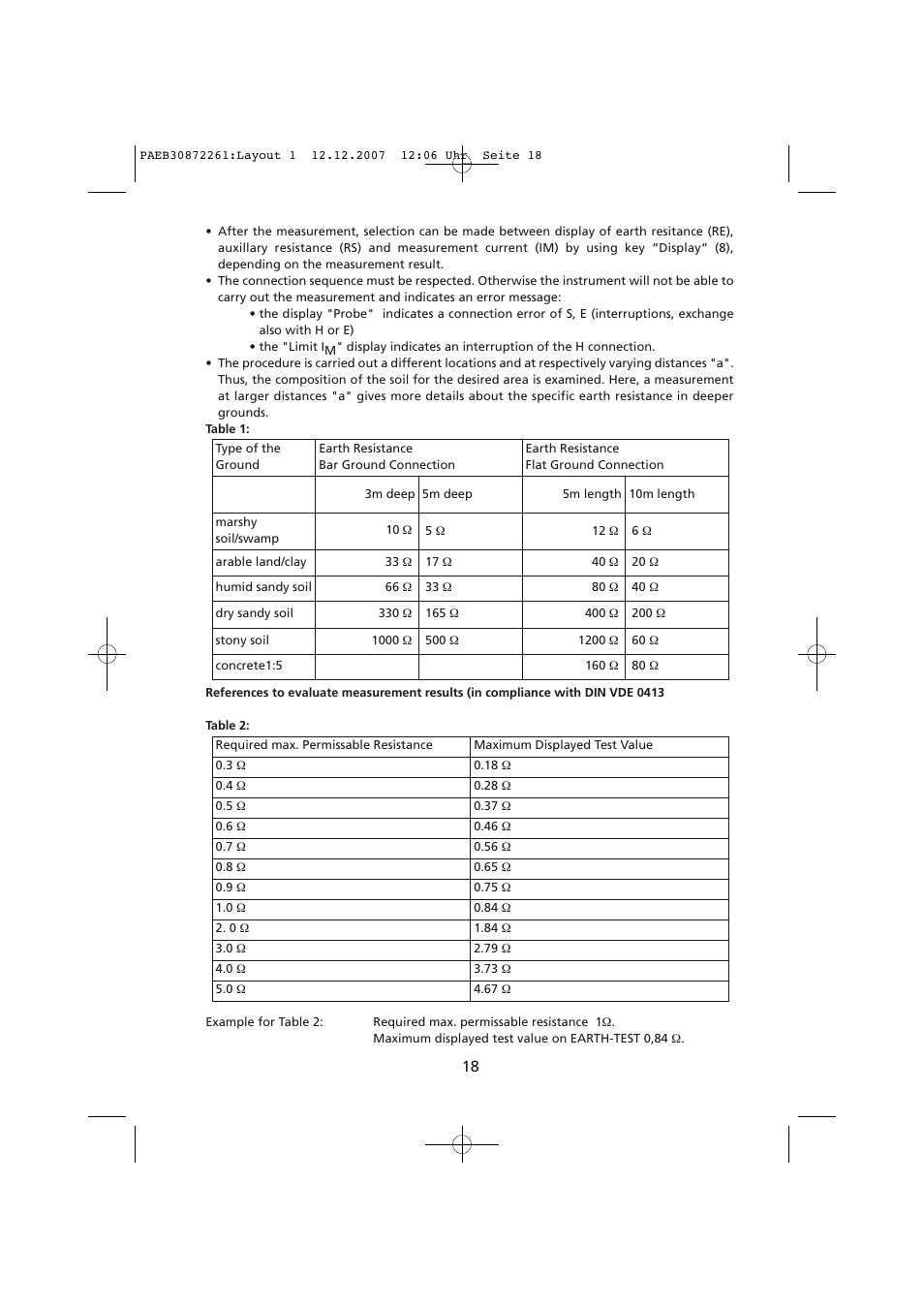 Amprobe Telaris-Earth-Test Earth-Resistance-Tester User Manual | Page 20 / 124