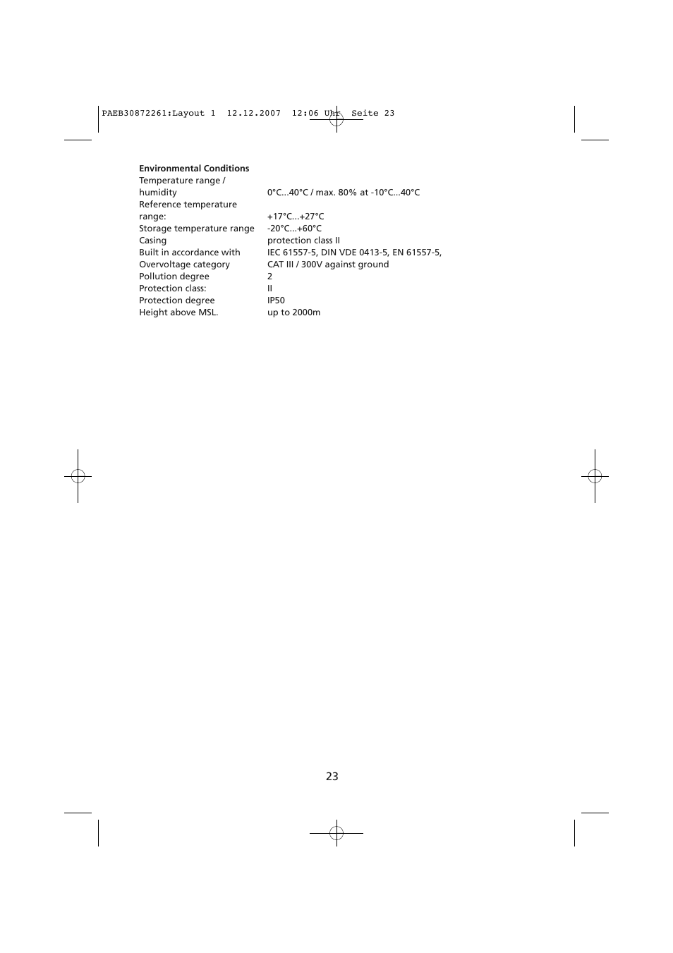 Amprobe Telaris-Earth-Test Earth-Resistance-Tester User Manual | Page 25 / 124