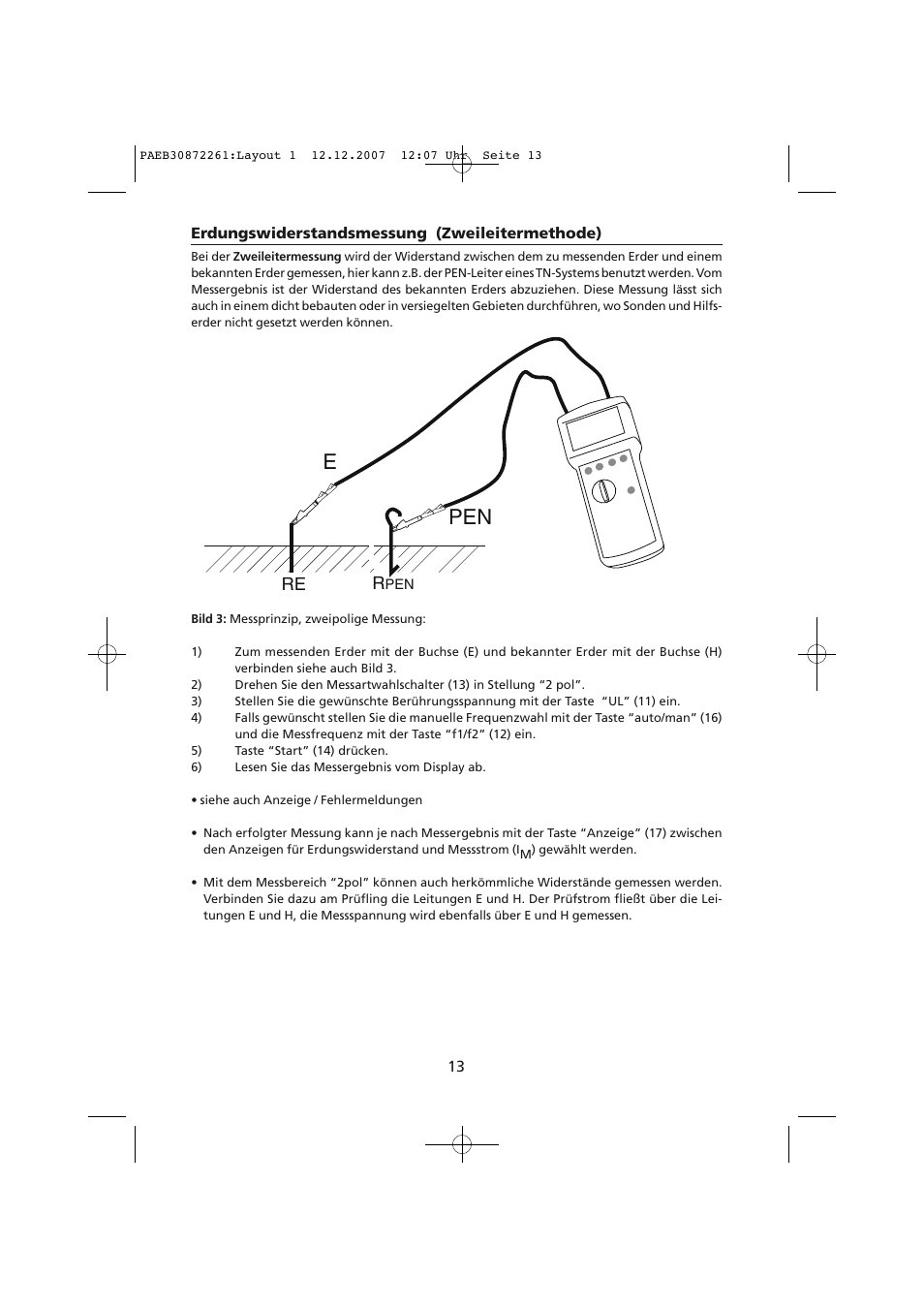 Epen, Re r | Amprobe Telaris-Earth-Test Earth-Resistance-Tester User Manual | Page 39 / 124