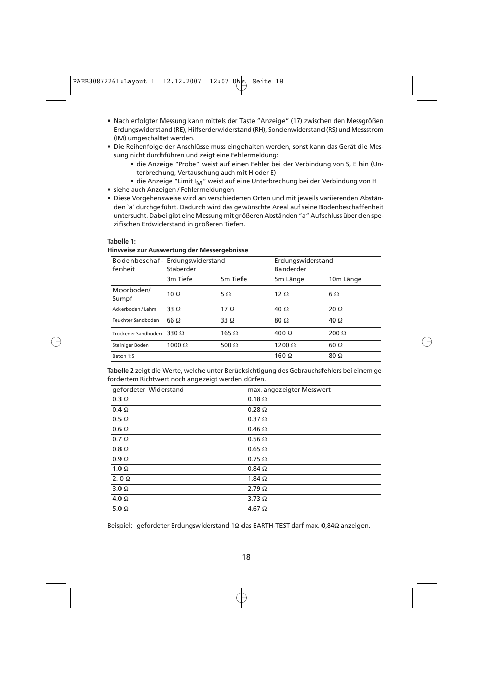 Amprobe Telaris-Earth-Test Earth-Resistance-Tester User Manual | Page 44 / 124
