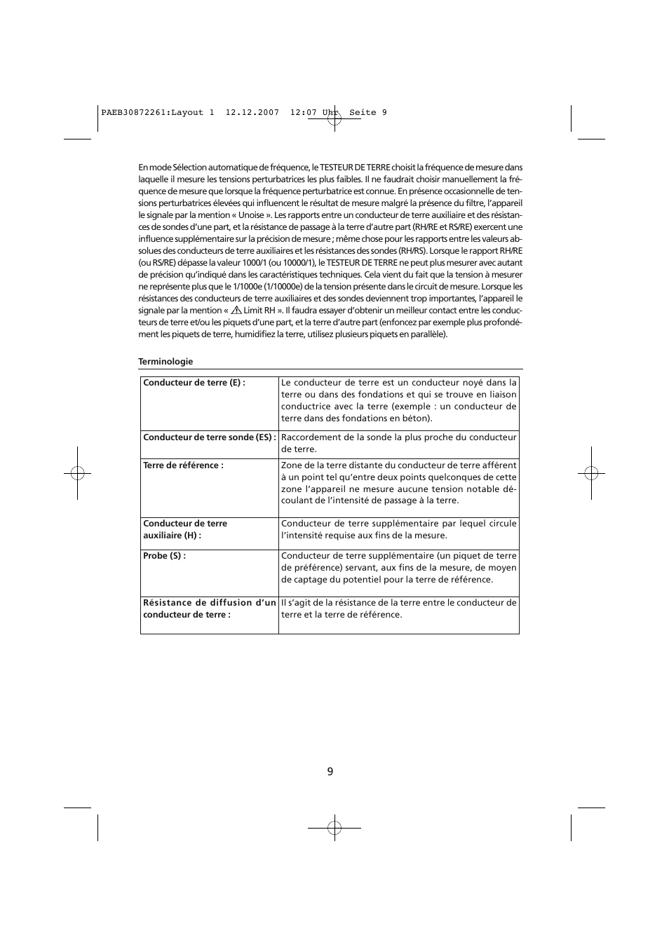 Amprobe Telaris-Earth-Test Earth-Resistance-Tester User Manual | Page 59 / 124