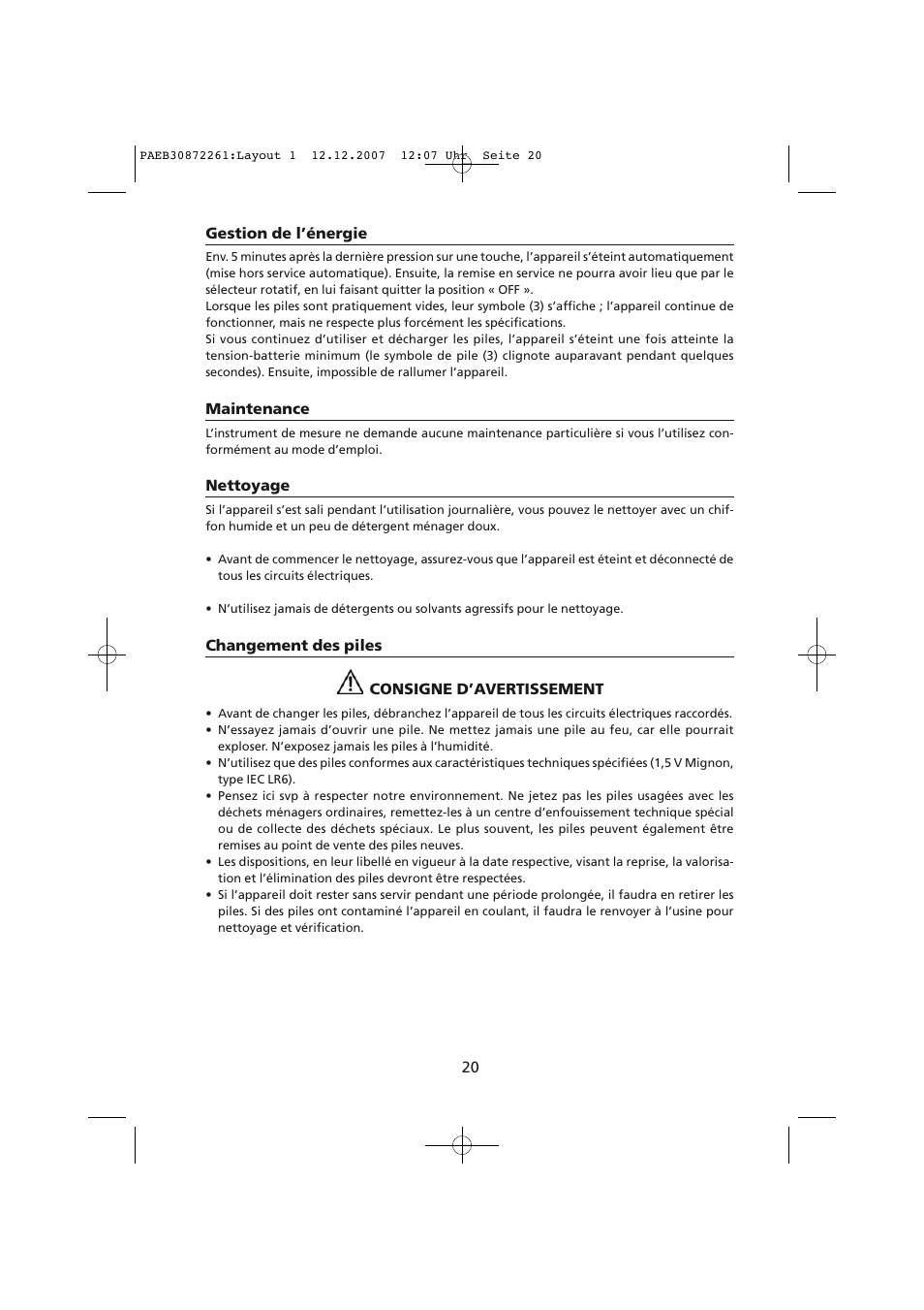 Amprobe Telaris-Earth-Test Earth-Resistance-Tester User Manual | Page 70 / 124