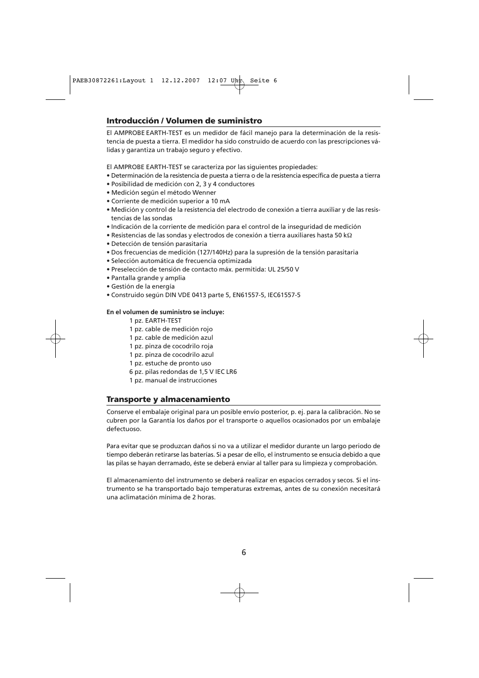 Amprobe Telaris-Earth-Test Earth-Resistance-Tester User Manual | Page 80 / 124