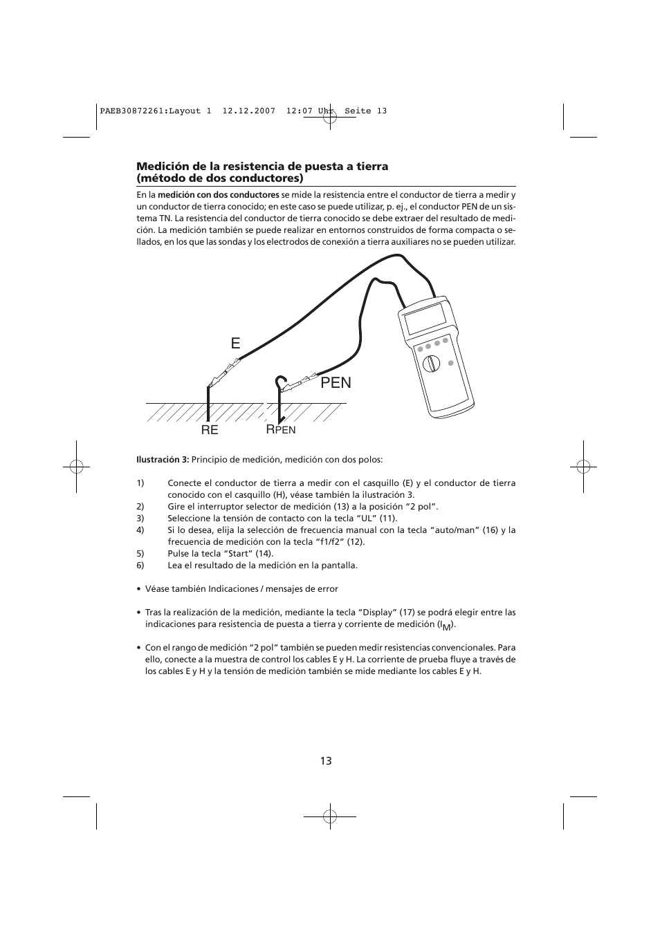 Epen, Re r | Amprobe Telaris-Earth-Test Earth-Resistance-Tester User Manual | Page 87 / 124