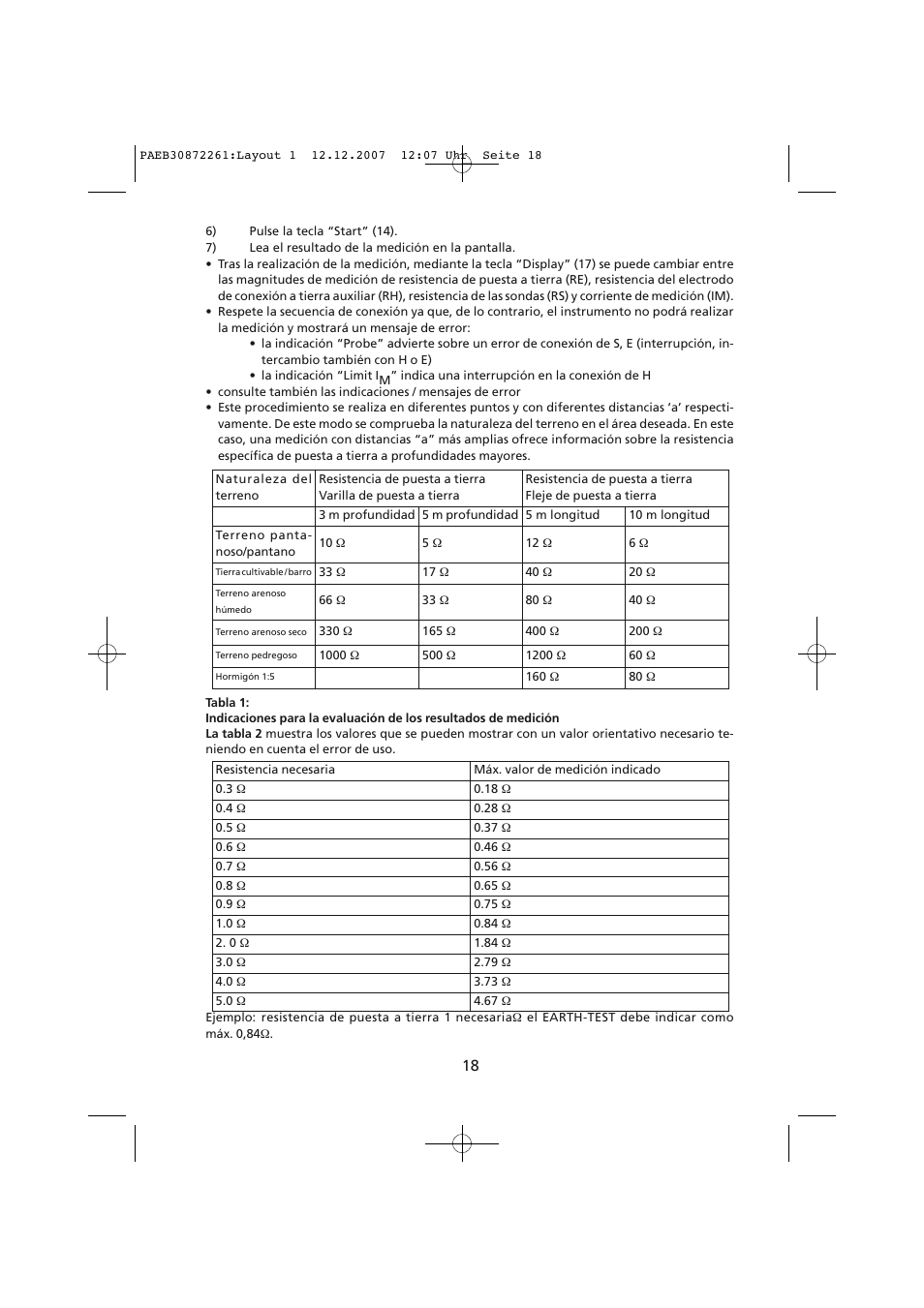 Amprobe Telaris-Earth-Test Earth-Resistance-Tester User Manual | Page 92 / 124