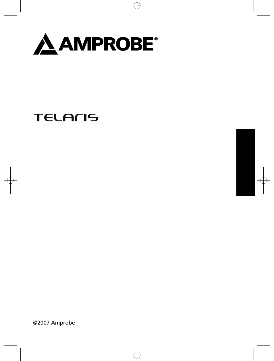 Iso-pro, Series insulation tester users manual | Amprobe Telaris-ISO-PRO Insulation-Tester User Manual | Page 3 / 144