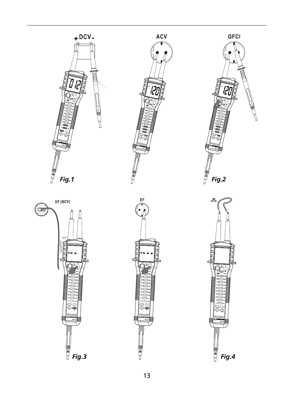 Amprobe VPC-30 VPC-31 Voltage-Continuity User Manual | Page 19 / 96