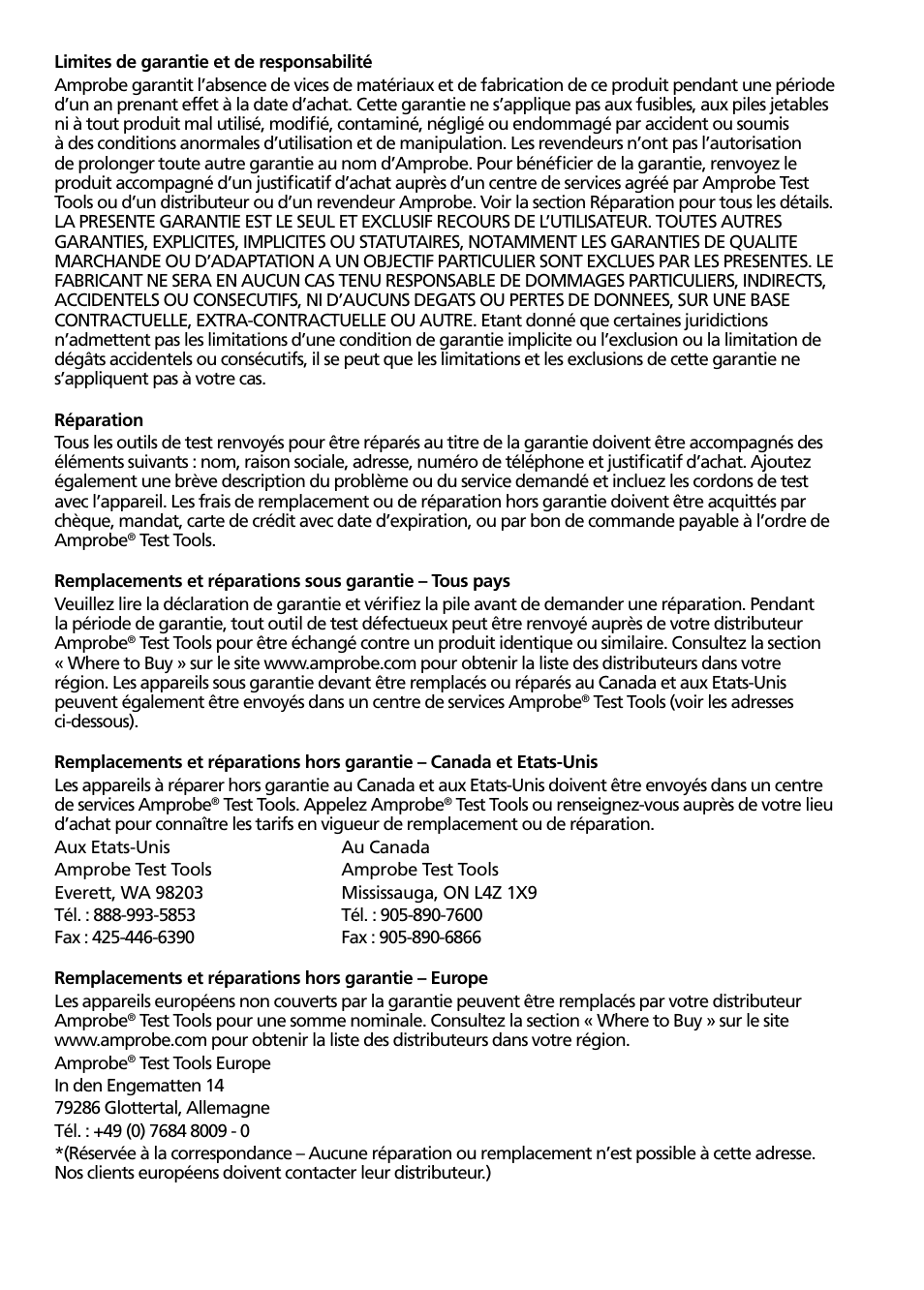 Amprobe VPC-30 VPC-31 Voltage-Continuity User Manual | Page 22 / 96