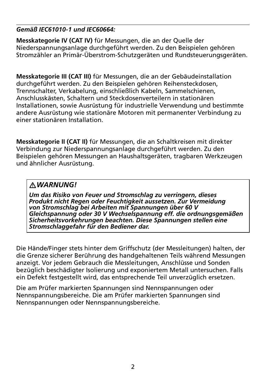 Amprobe VPC-30 VPC-31 Voltage-Continuity User Manual | Page 44 / 96