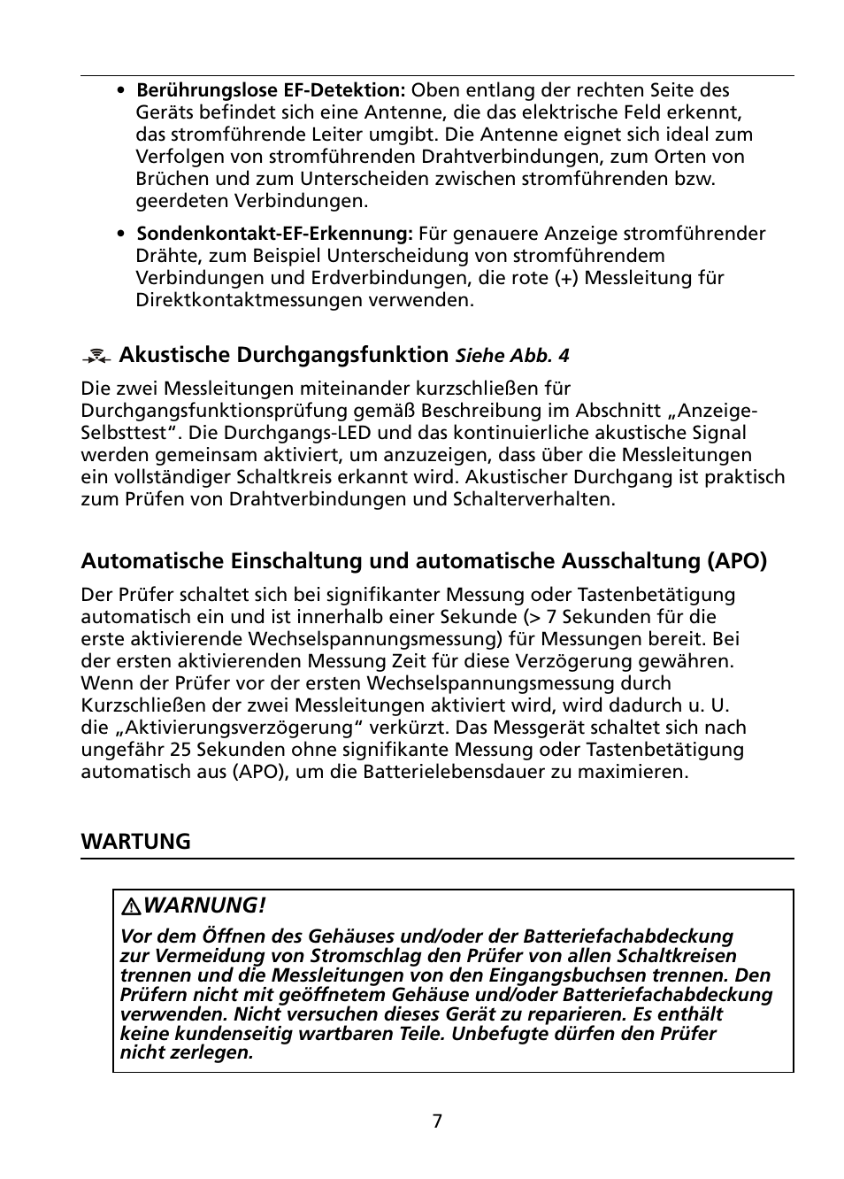 Amprobe VPC-30 VPC-31 Voltage-Continuity User Manual | Page 49 / 96