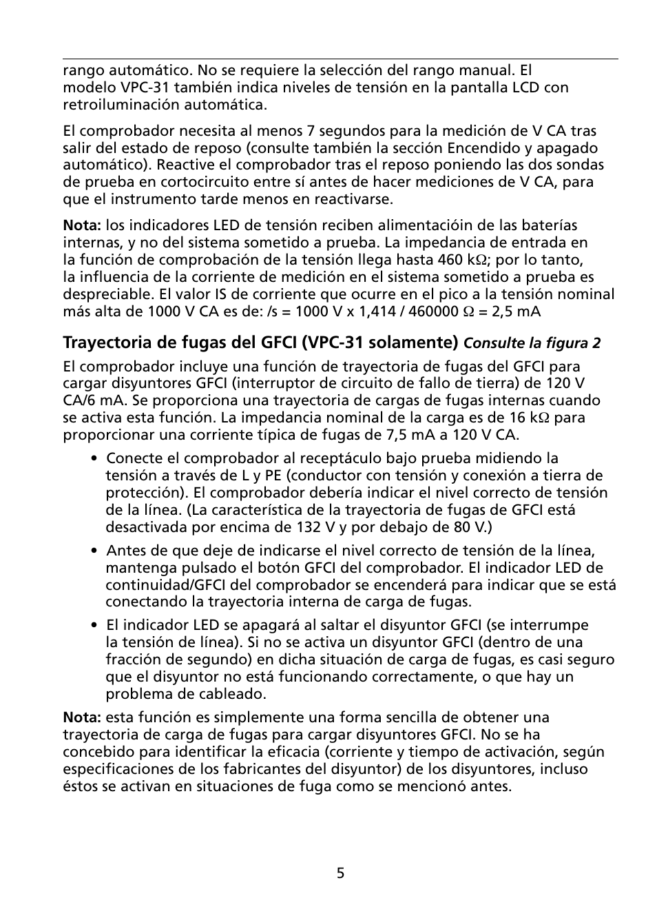 Amprobe VPC-30 VPC-31 Voltage-Continuity User Manual | Page 83 / 96