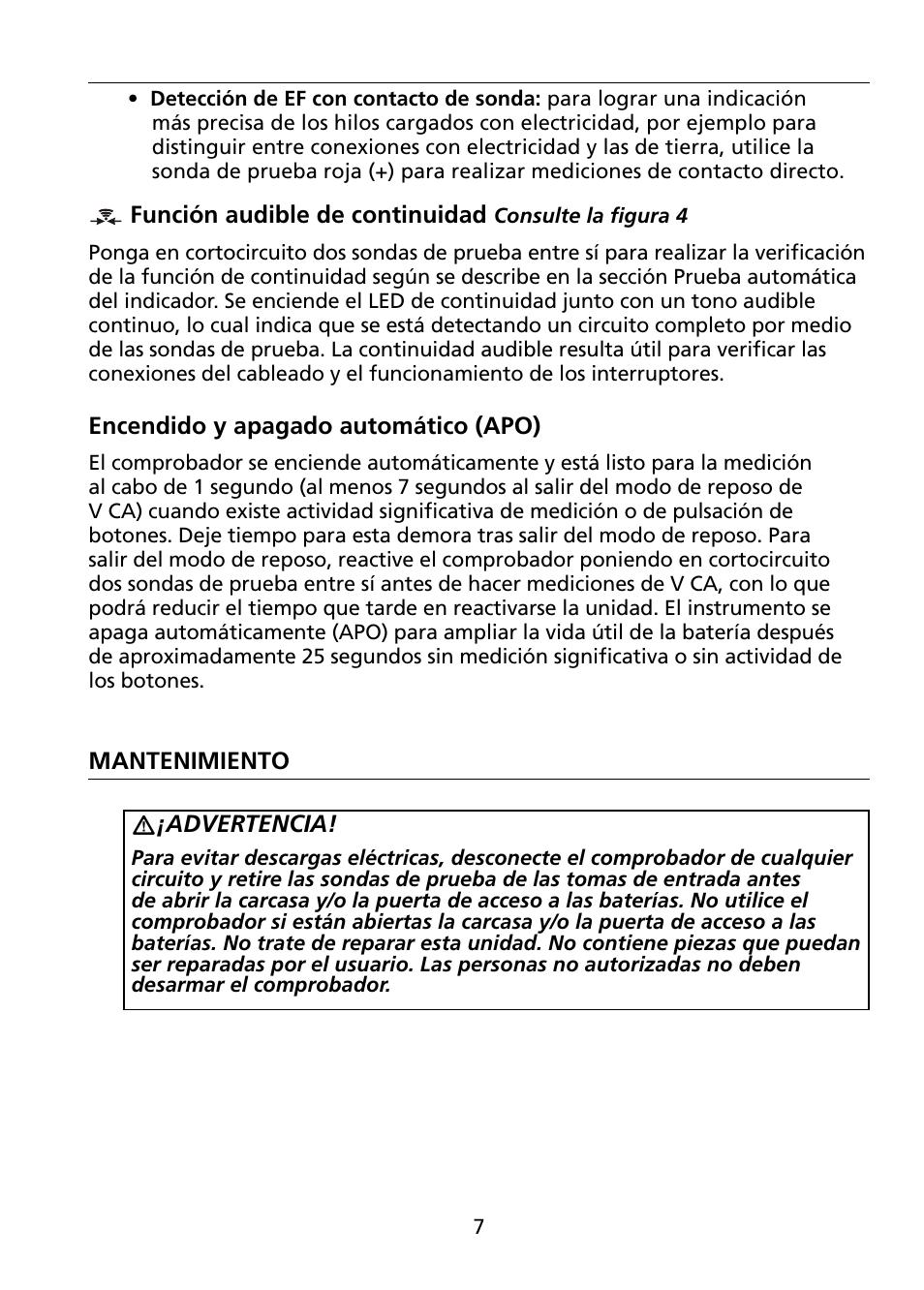 Amprobe VPC-30 VPC-31 Voltage-Continuity User Manual | Page 85 / 96