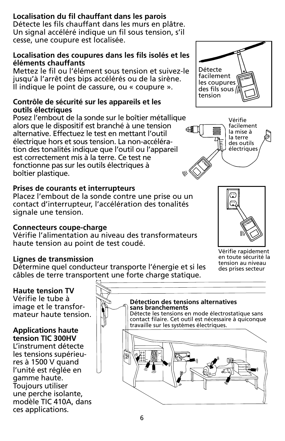 Amprobe TIC300CC TIC-Tracer User Manual | Page 22 / 76