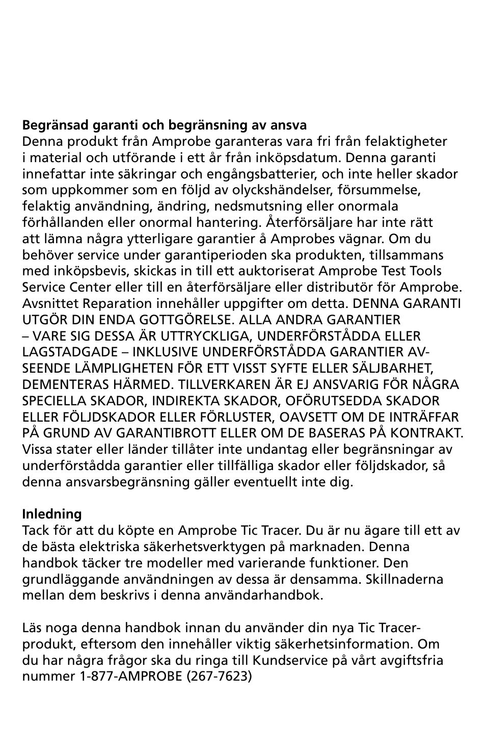 Amprobe TIC300CC TIC-Tracer User Manual | Page 64 / 76