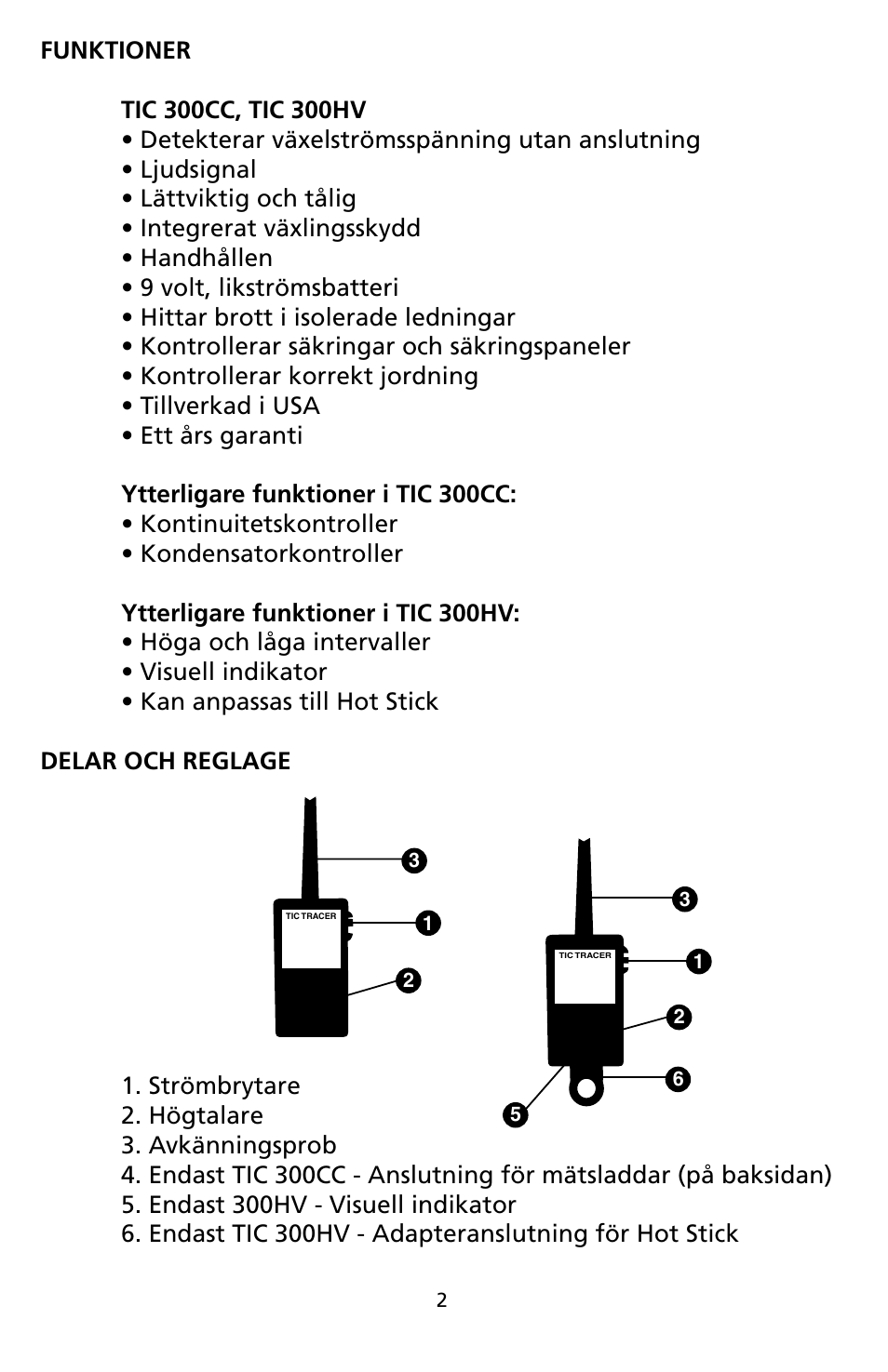 Amprobe TIC300CC TIC-Tracer User Manual | Page 66 / 76