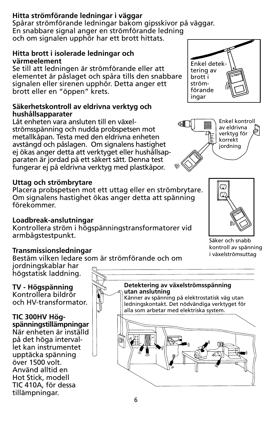 Amprobe TIC300CC TIC-Tracer User Manual | Page 70 / 76