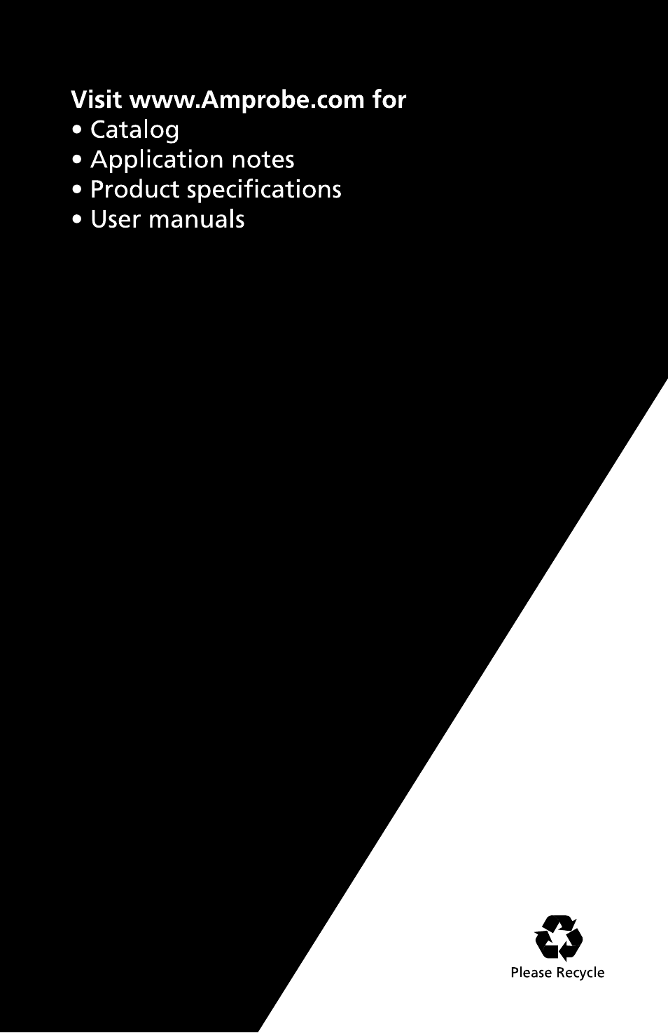 Amprobe TIC300CC TIC-Tracer User Manual | Page 76 / 76