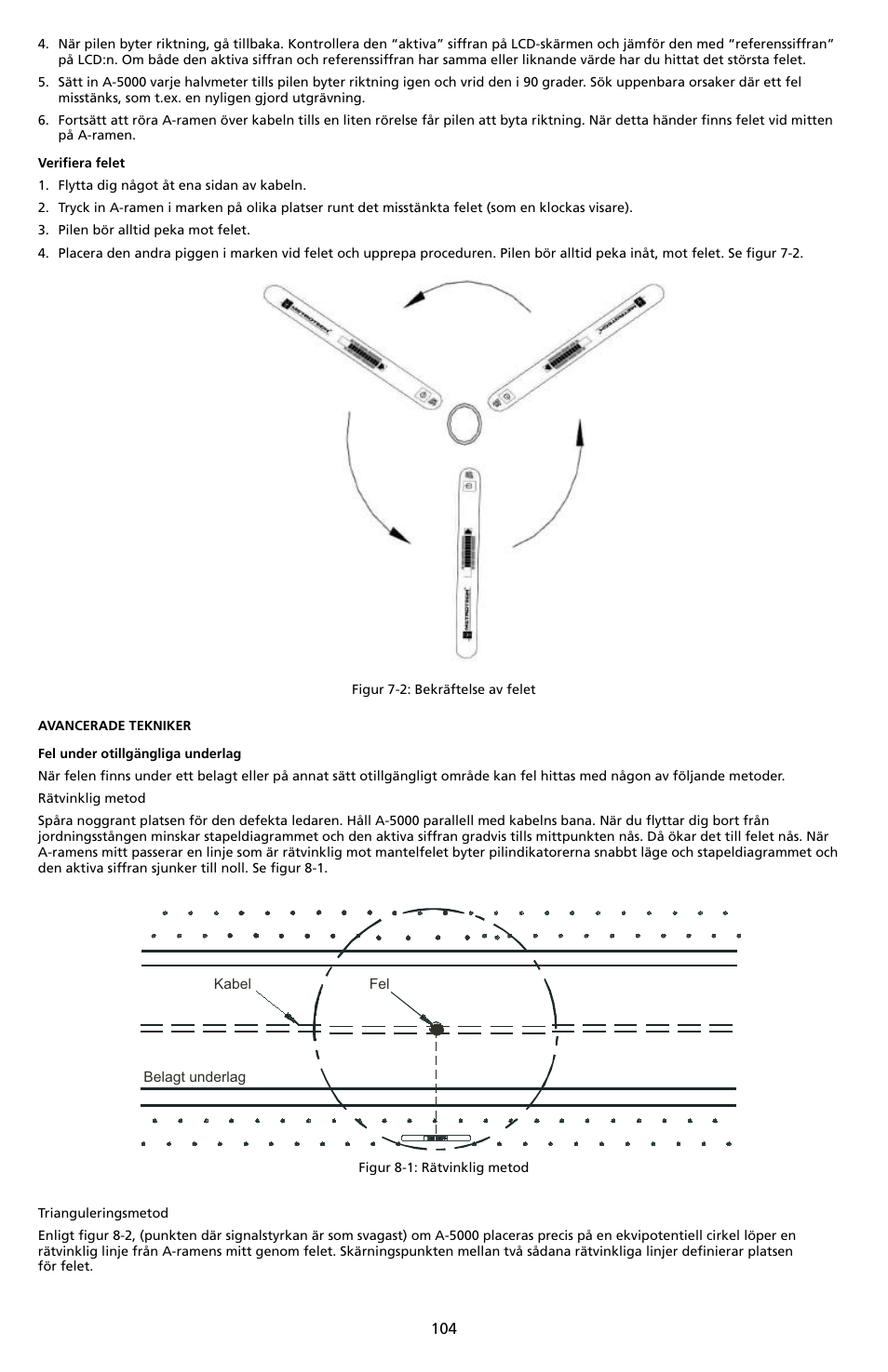 Amprobe A-5000 Sheath Fault Locator User Manual | Page 106 / 110