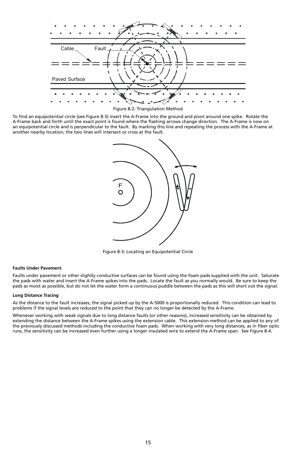 Amprobe A-5000 Sheath Fault Locator User Manual | Page 17 / 110