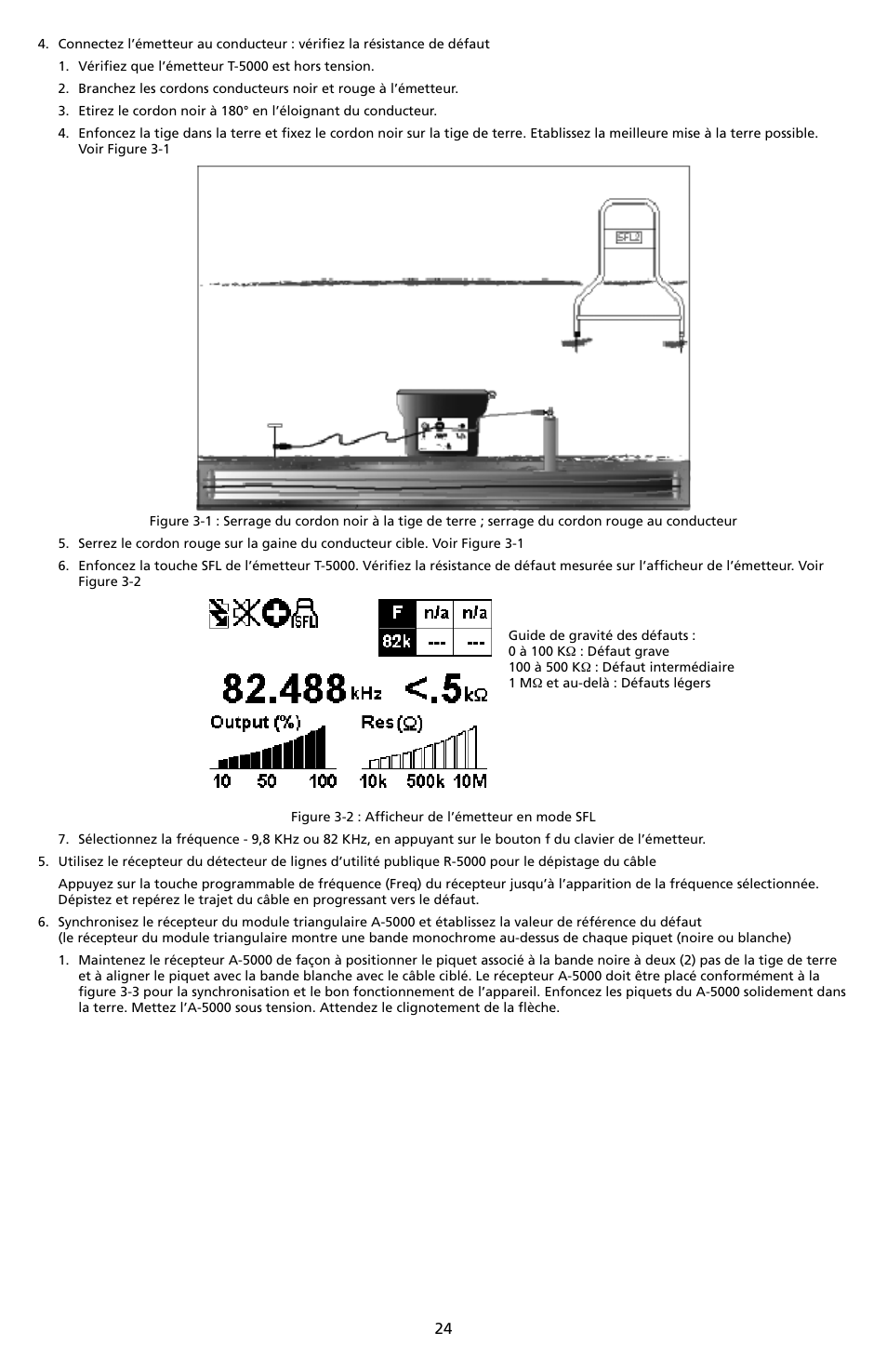 Amprobe A-5000 Sheath Fault Locator User Manual | Page 26 / 110