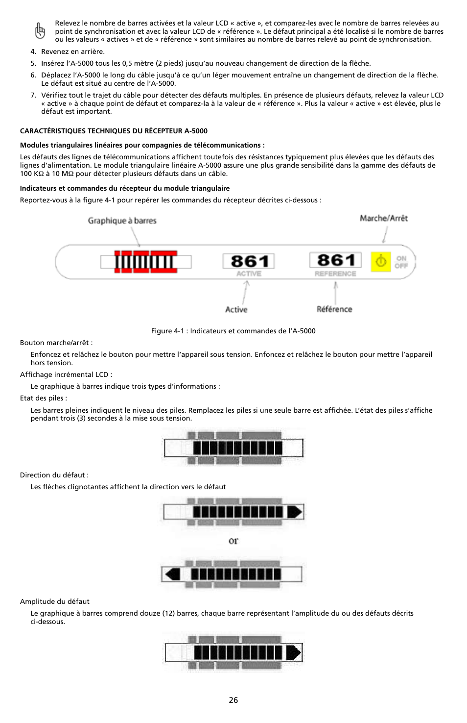 Amprobe A-5000 Sheath Fault Locator User Manual | Page 28 / 110