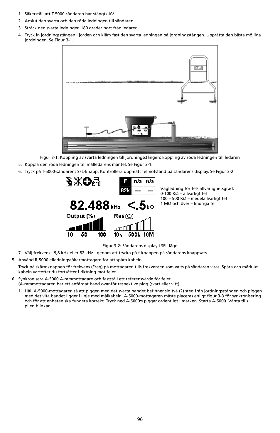 Amprobe A-5000 Sheath Fault Locator User Manual | Page 98 / 110