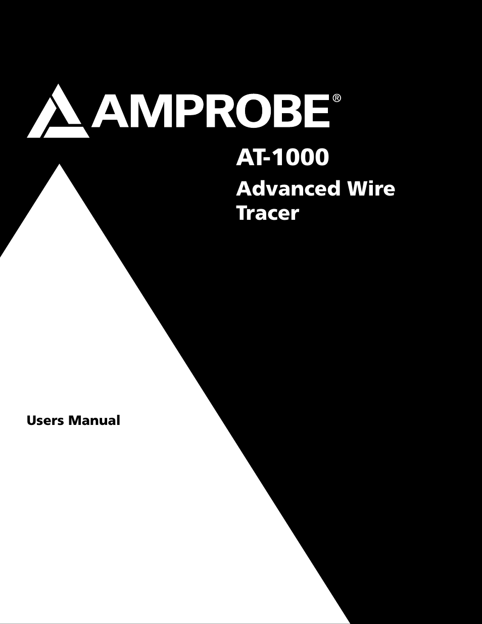 Amprobe AT-1000 Advanced-Wire-Tracer User Manual | 16 pages