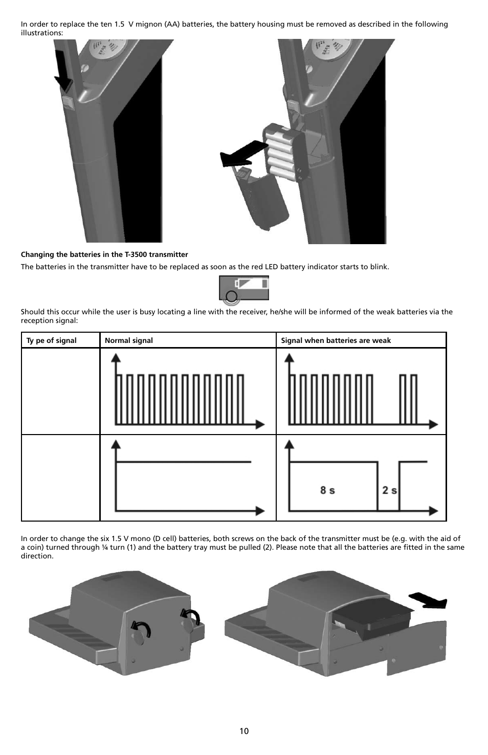 Amprobe AT-3500 Underground-Wire-Pipe-Locator User Manual | Page 12 / 88