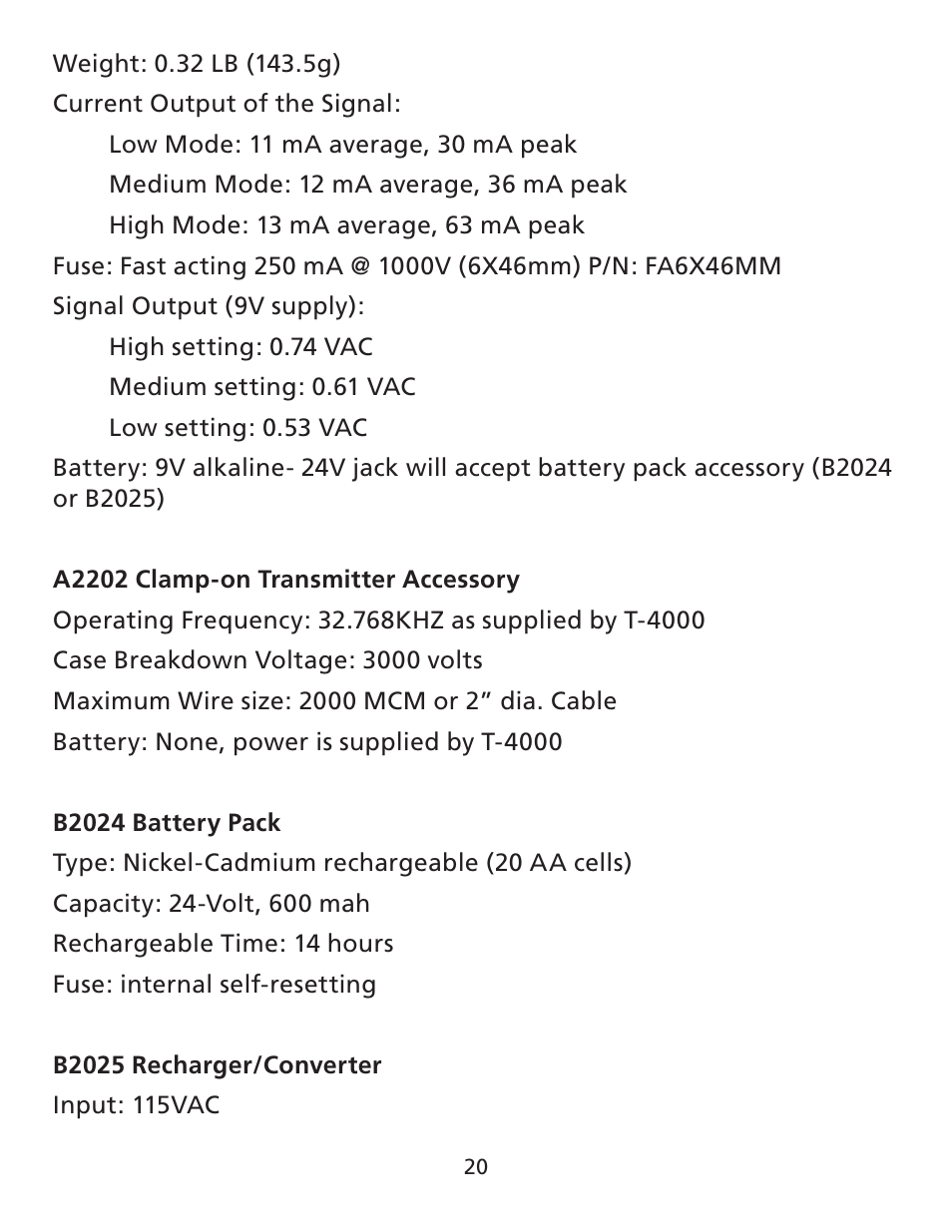 Amprobe AT-4000 Series Advanced-Wire-Tracer User Manual | Page 21 / 31