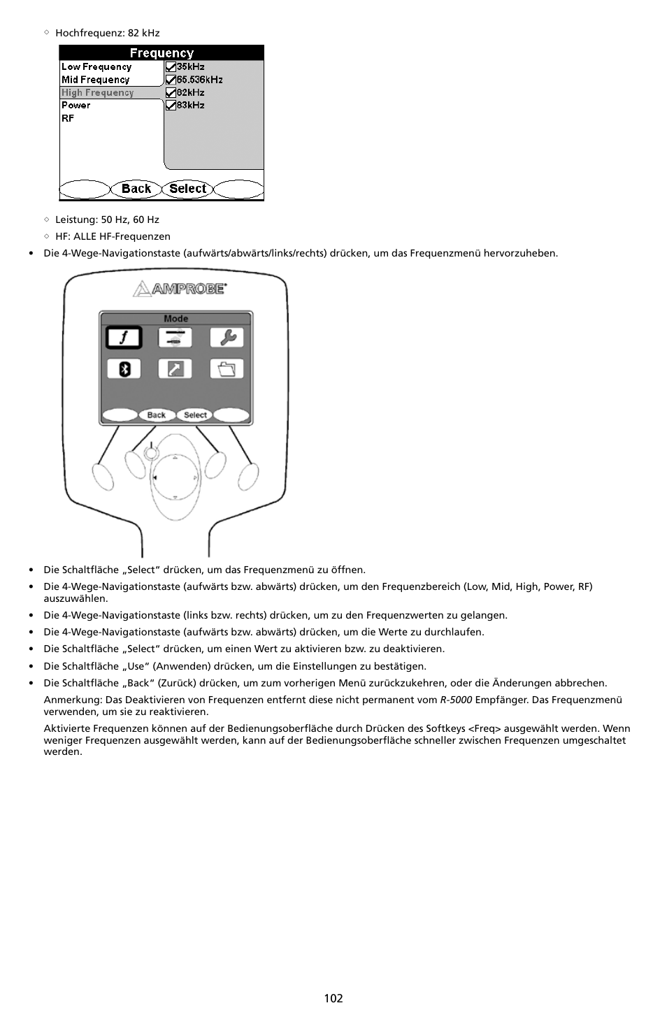 Amprobe AT-5000 Underground-Wire-Tracer User Manual | Page 104 / 256