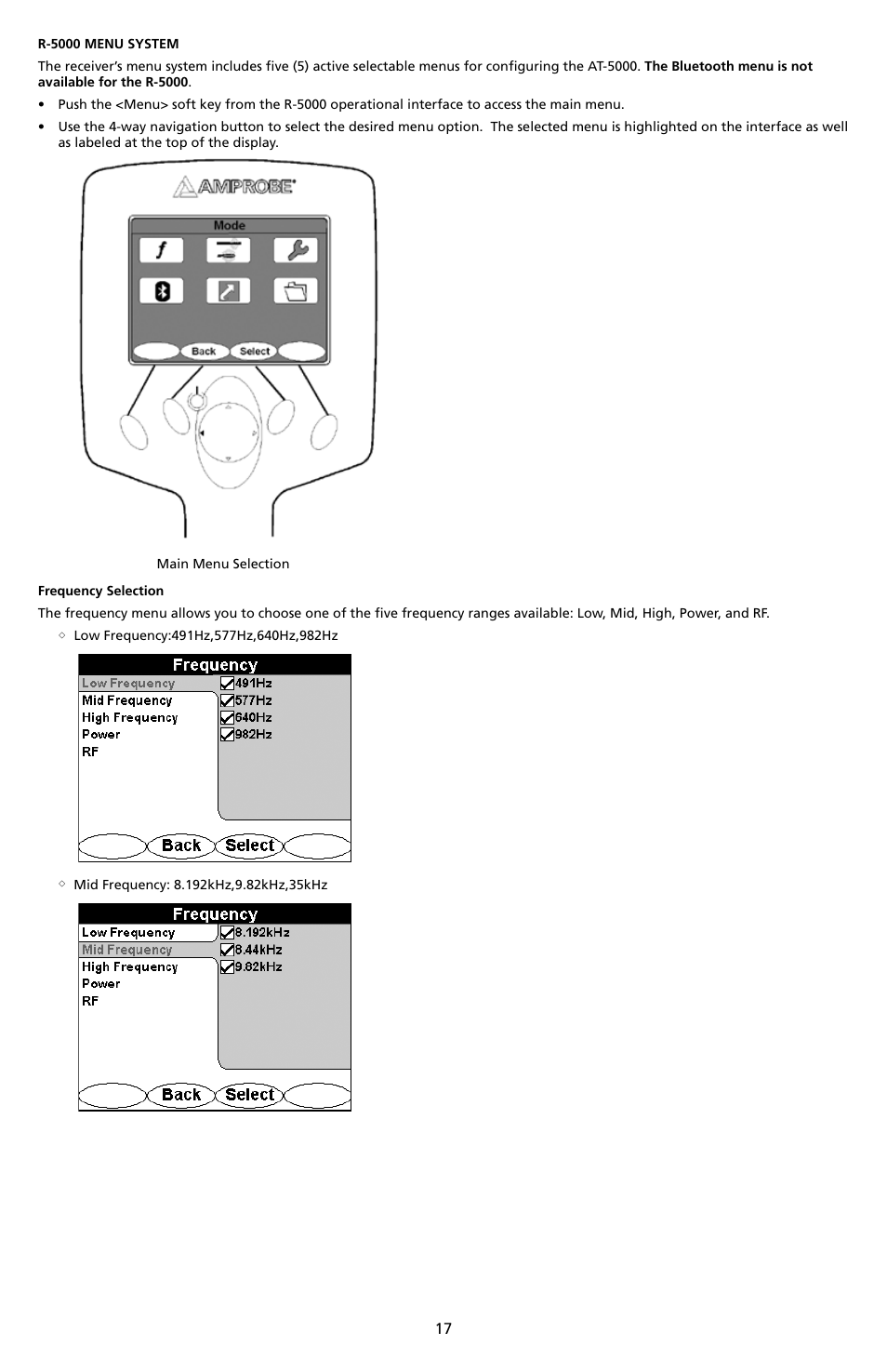 Amprobe AT-5000 Underground-Wire-Tracer User Manual | Page 19 / 256