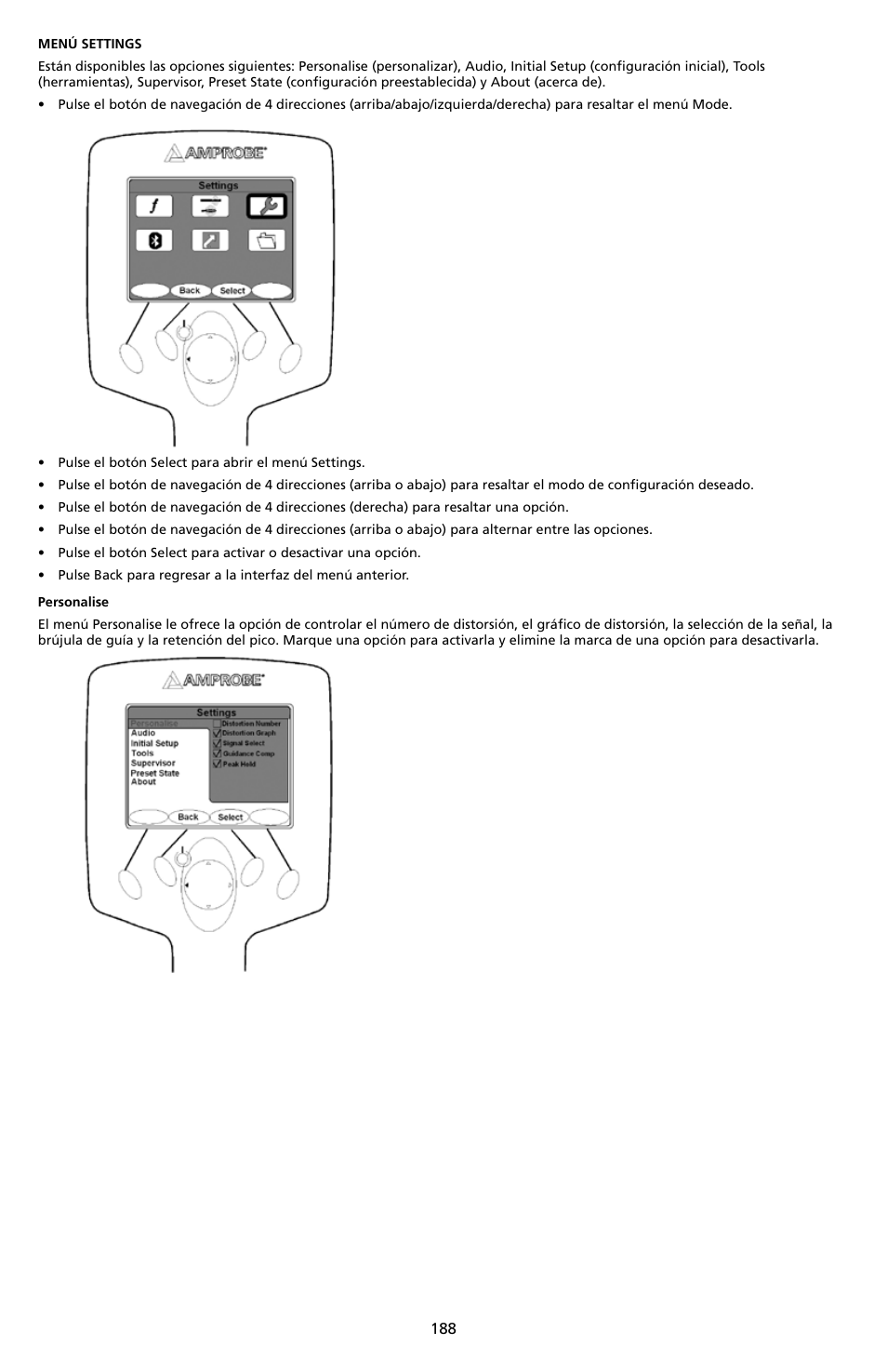 Amprobe AT-5000 Underground-Wire-Tracer User Manual | Page 190 / 256