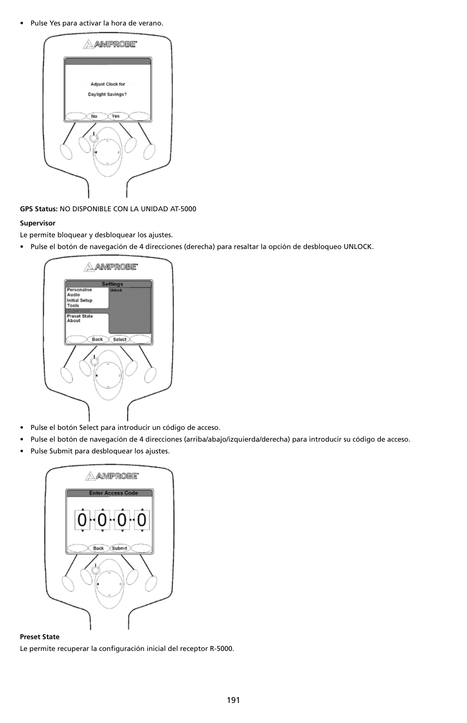 Amprobe AT-5000 Underground-Wire-Tracer User Manual | Page 193 / 256