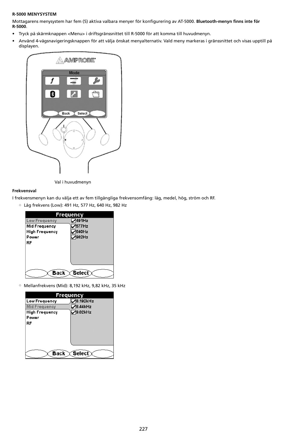 Amprobe AT-5000 Underground-Wire-Tracer User Manual | Page 229 / 256