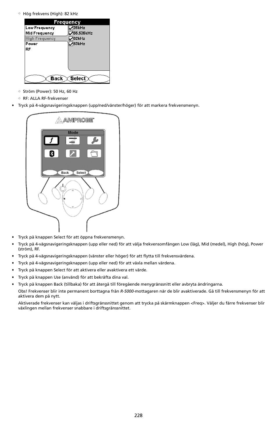 Amprobe AT-5000 Underground-Wire-Tracer User Manual | Page 230 / 256