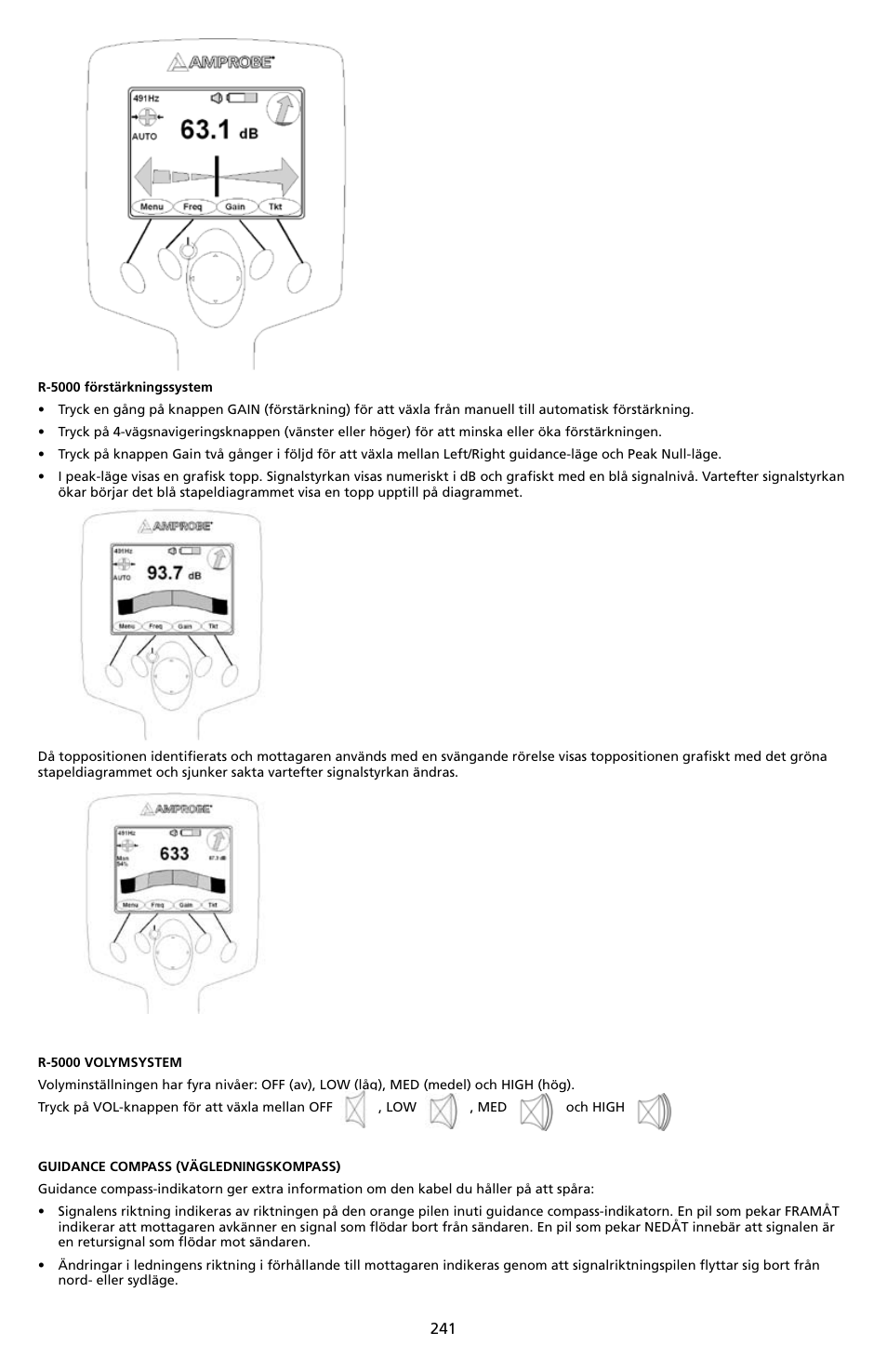 Amprobe AT-5000 Underground-Wire-Tracer User Manual | Page 243 / 256