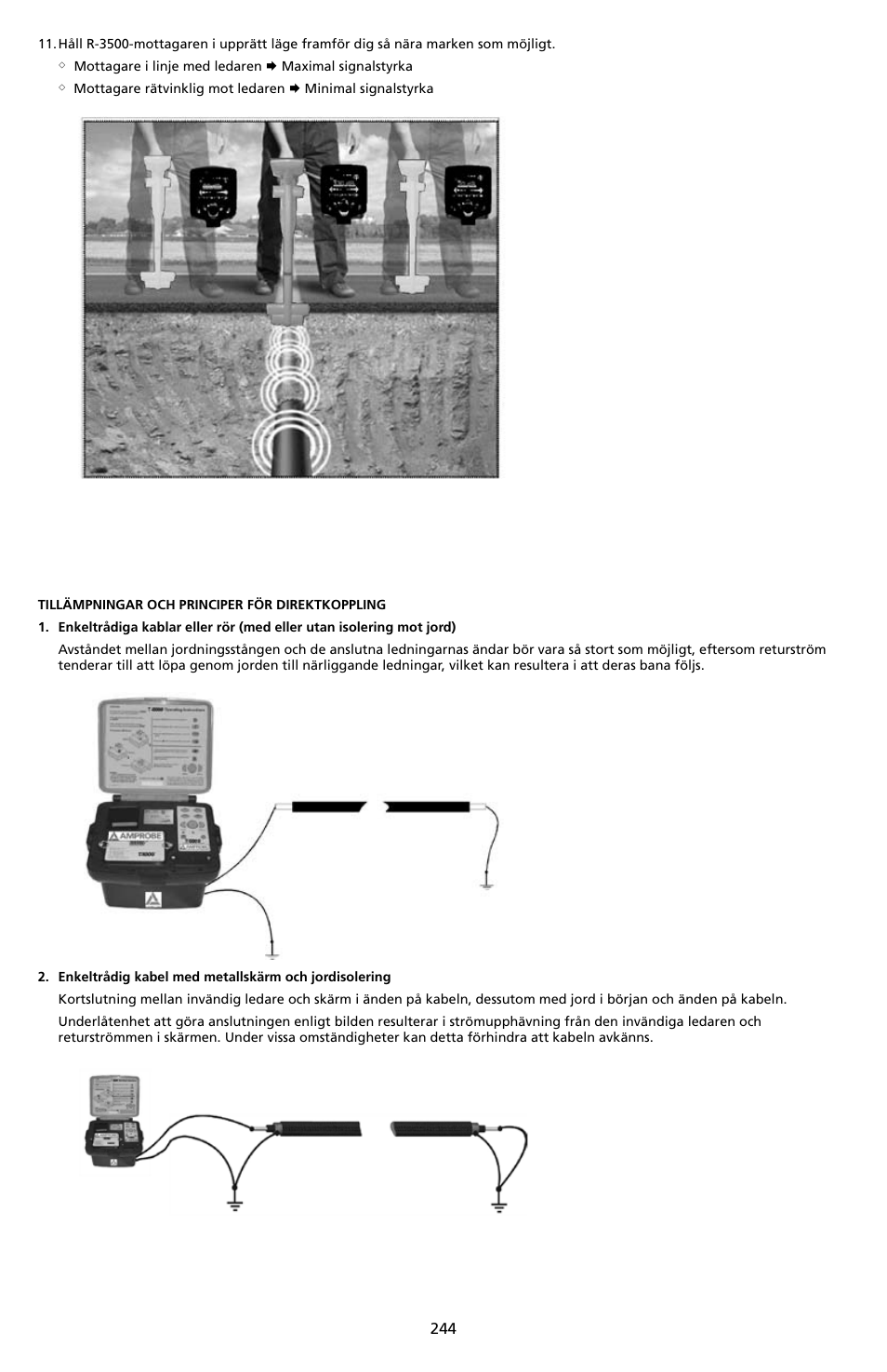 Amprobe AT-5000 Underground-Wire-Tracer User Manual | Page 246 / 256