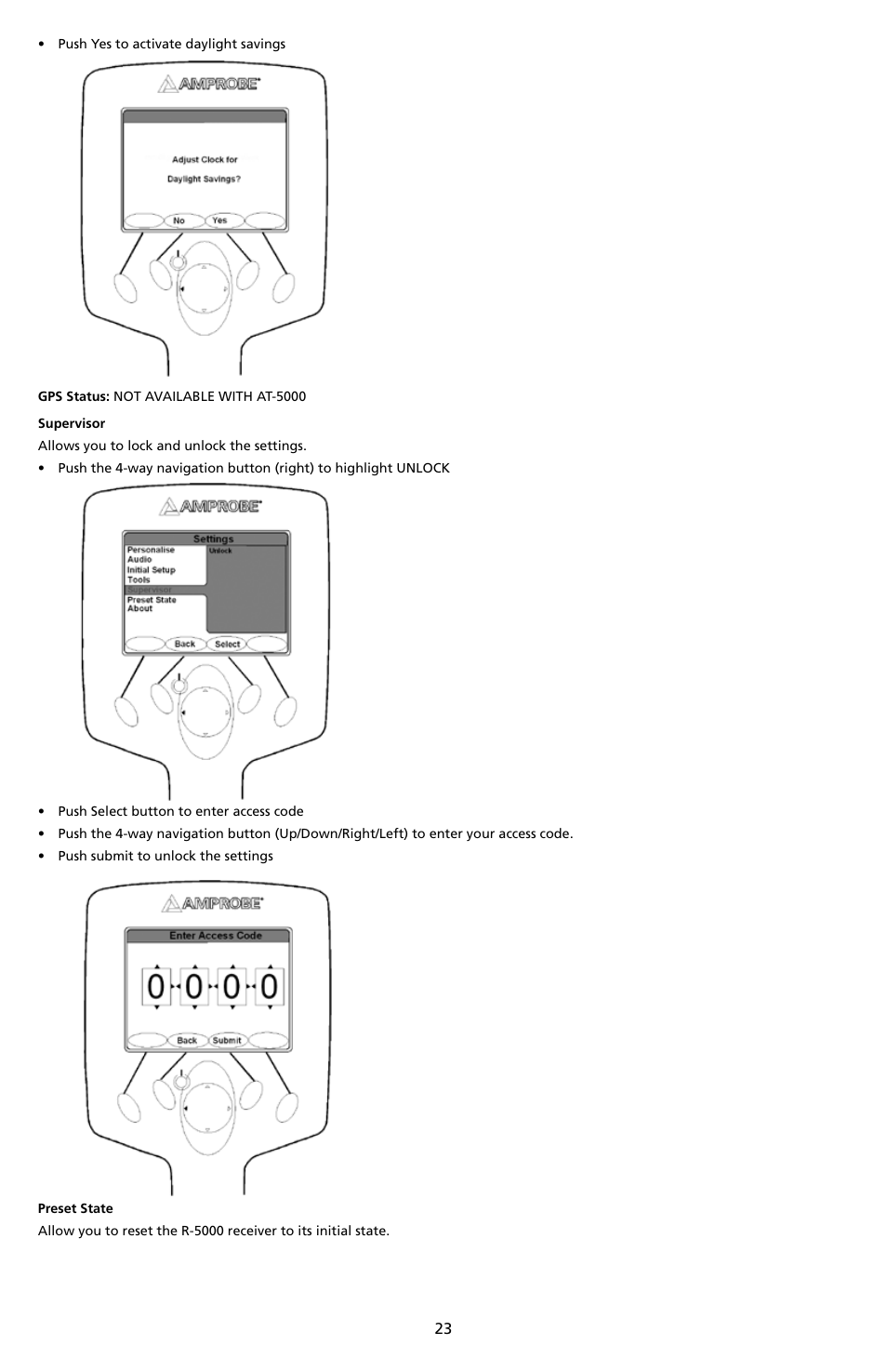 Amprobe AT-5000 Underground-Wire-Tracer User Manual | Page 25 / 256