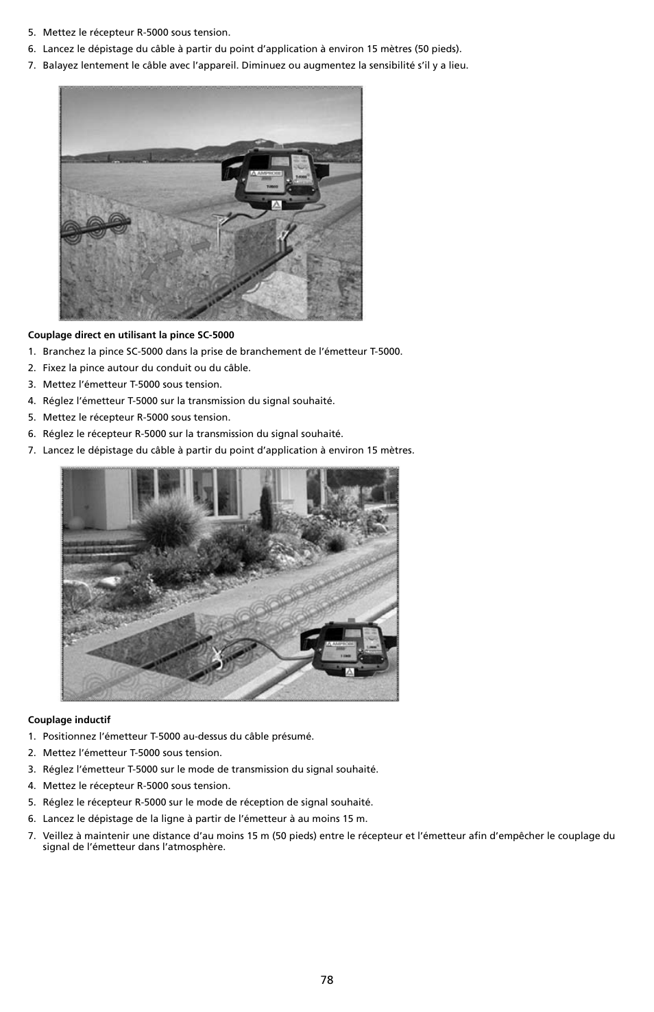 Amprobe AT-5000 Underground-Wire-Tracer User Manual | Page 80 / 256