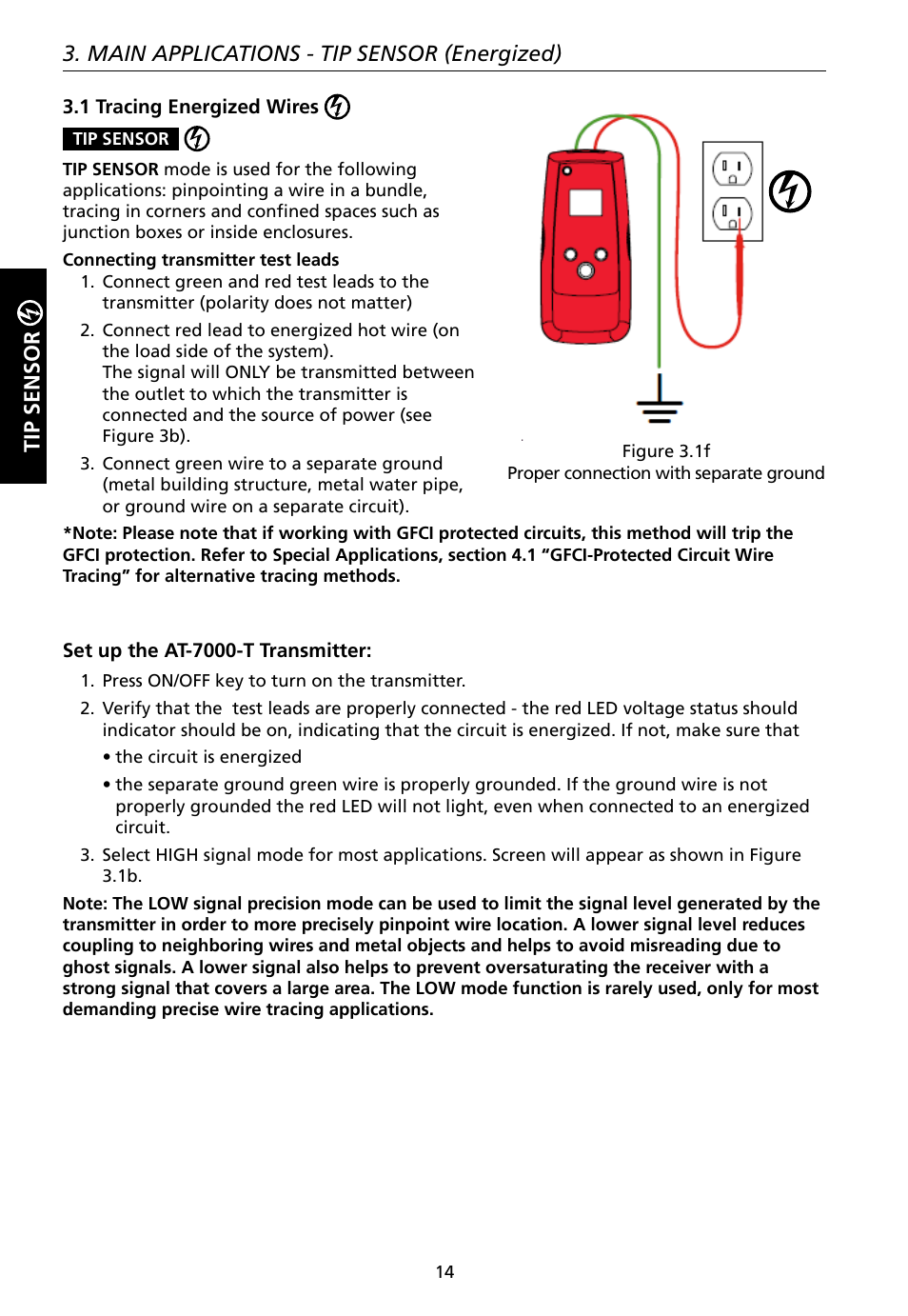 Amprobe AT-7000 User Manual | Page 18 / 110