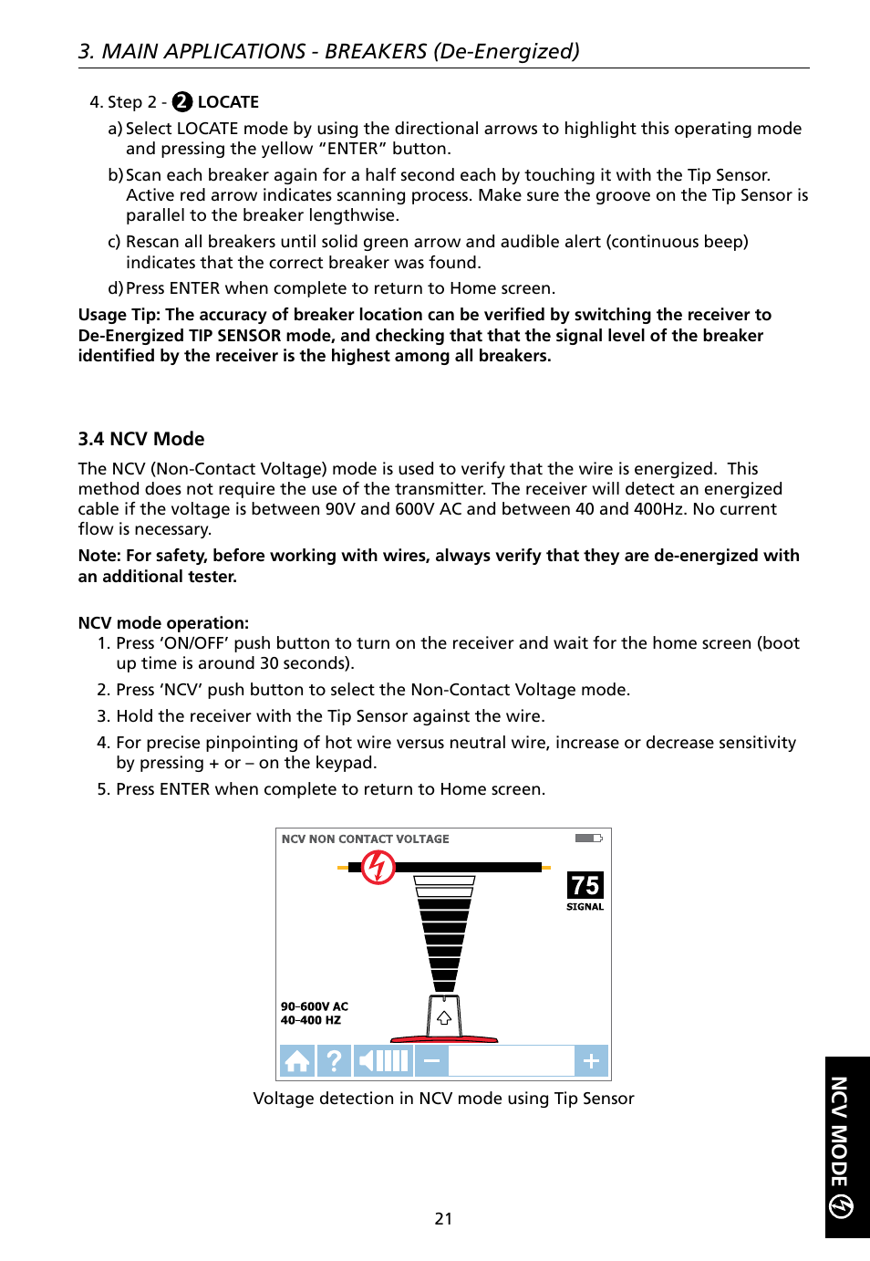 Amprobe AT-7000 User Manual | Page 25 / 110