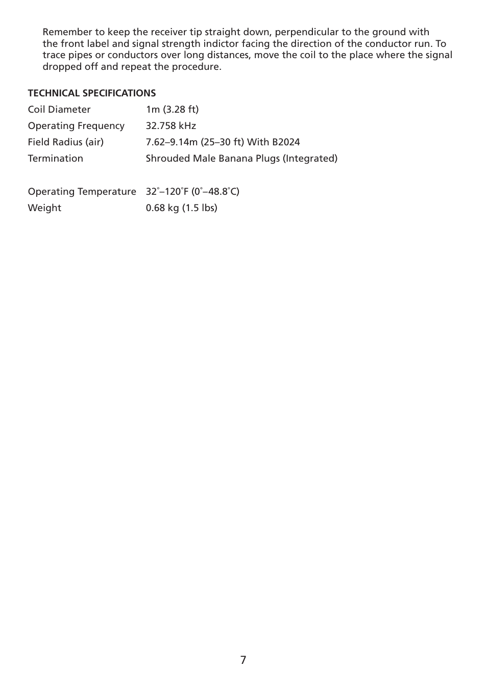 Amprobe ATGC-1 Ground-Coil User Manual | Page 8 / 12