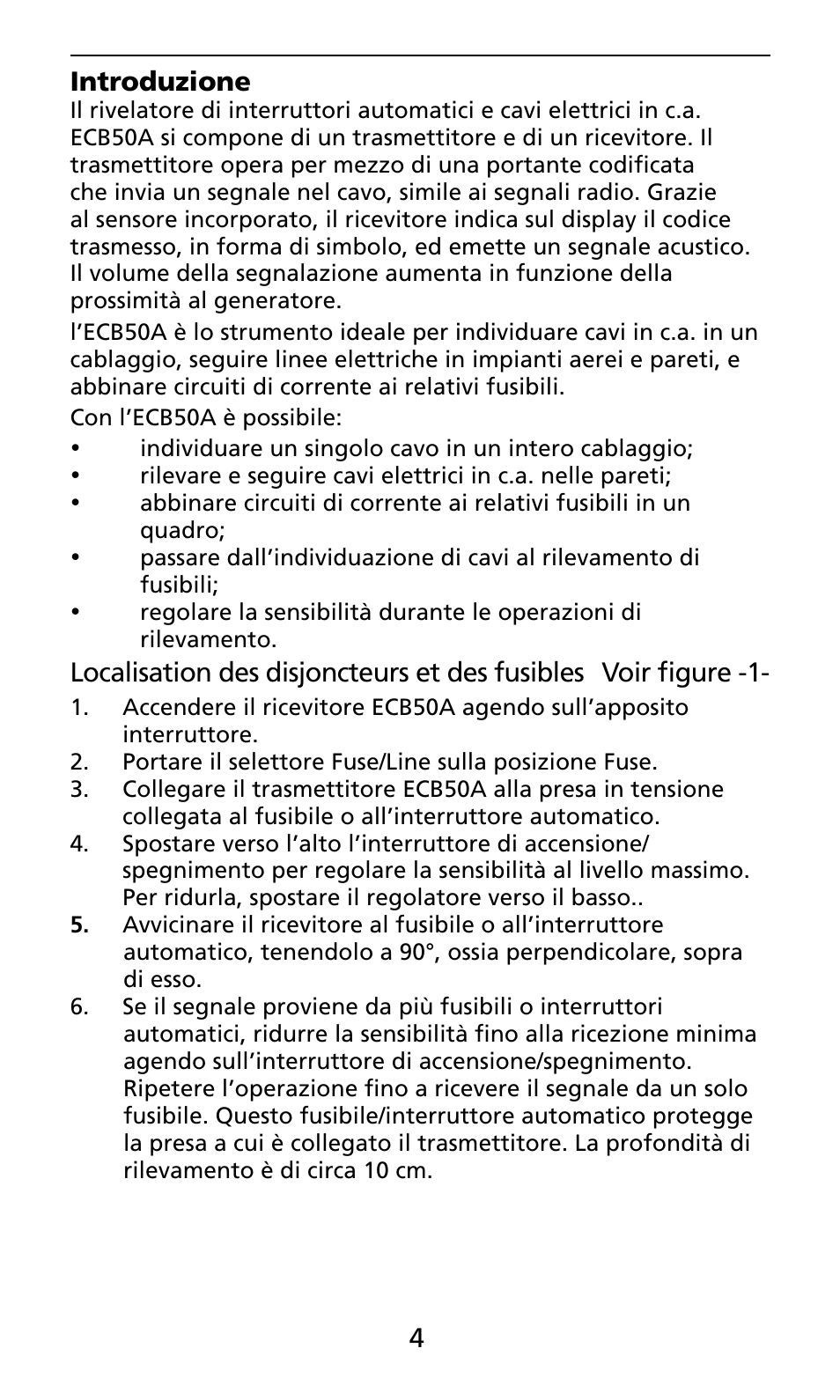 Amprobe ECB50A User Manual | Page 50 / 69