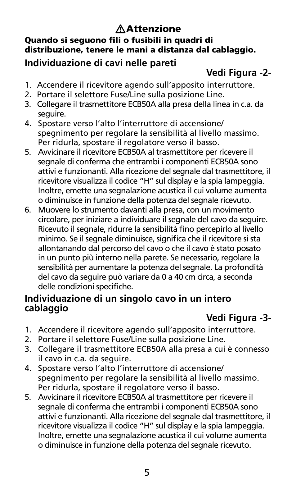 Amprobe ECB50A User Manual | Page 51 / 69