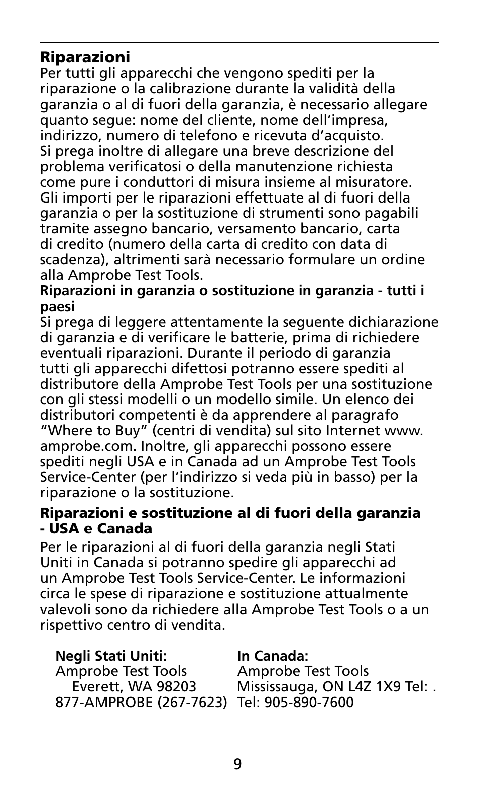 Amprobe ECB50A User Manual | Page 55 / 69