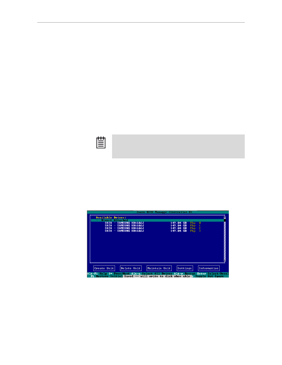 Creating a unit through 3bm | Avago Technologies 3ware SAS 9750-16i4e User Manual | Page 97 / 380