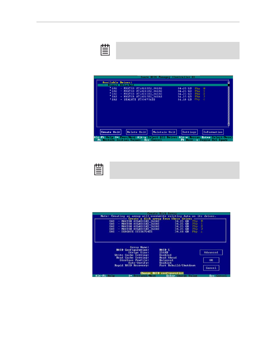 See figure 43) | Avago Technologies 3ware SAS 9750-16i4e User Manual | Page 98 / 380