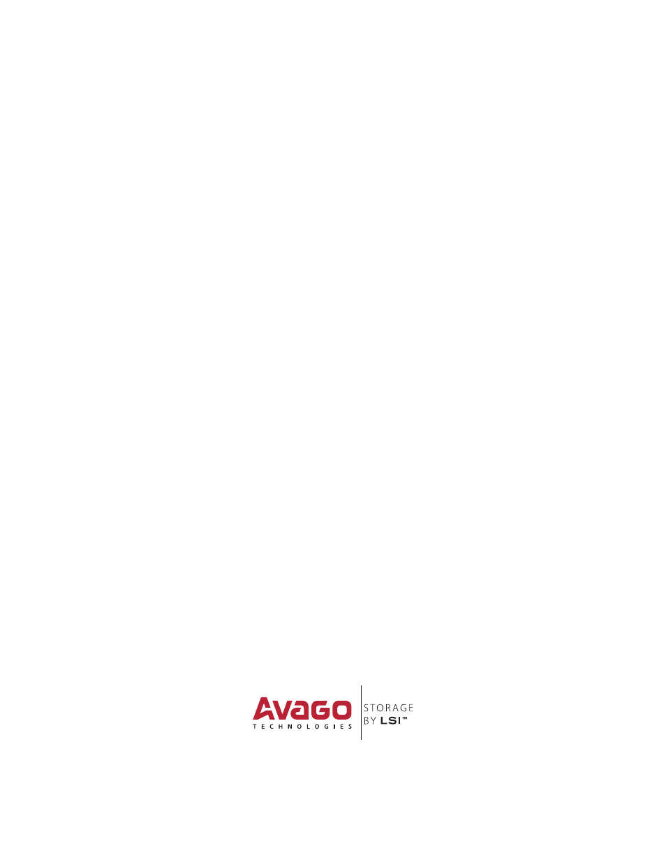 Avago Technologies Cache Protection for RAID Controller Cards User Manual | Page 13 / 13