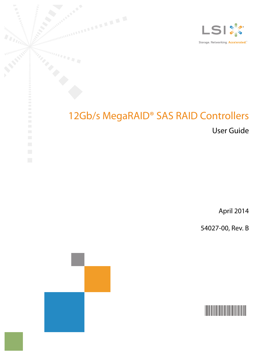 Avago Technologies Cache Protection for RAID Controller Cards User Manual | 43 pages